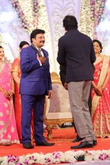 Hero Aadi Wedding Reception Photos